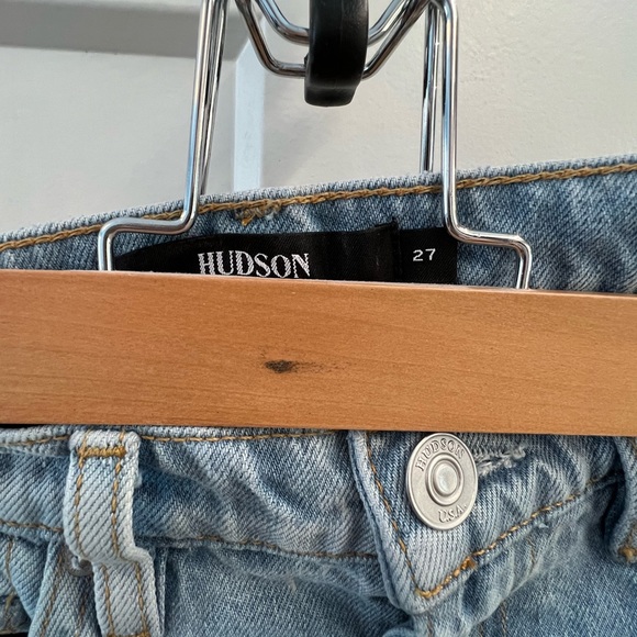 HUDSON STRAIGHT LEG LIGHT WASH JEAN - Picture 2 of 6